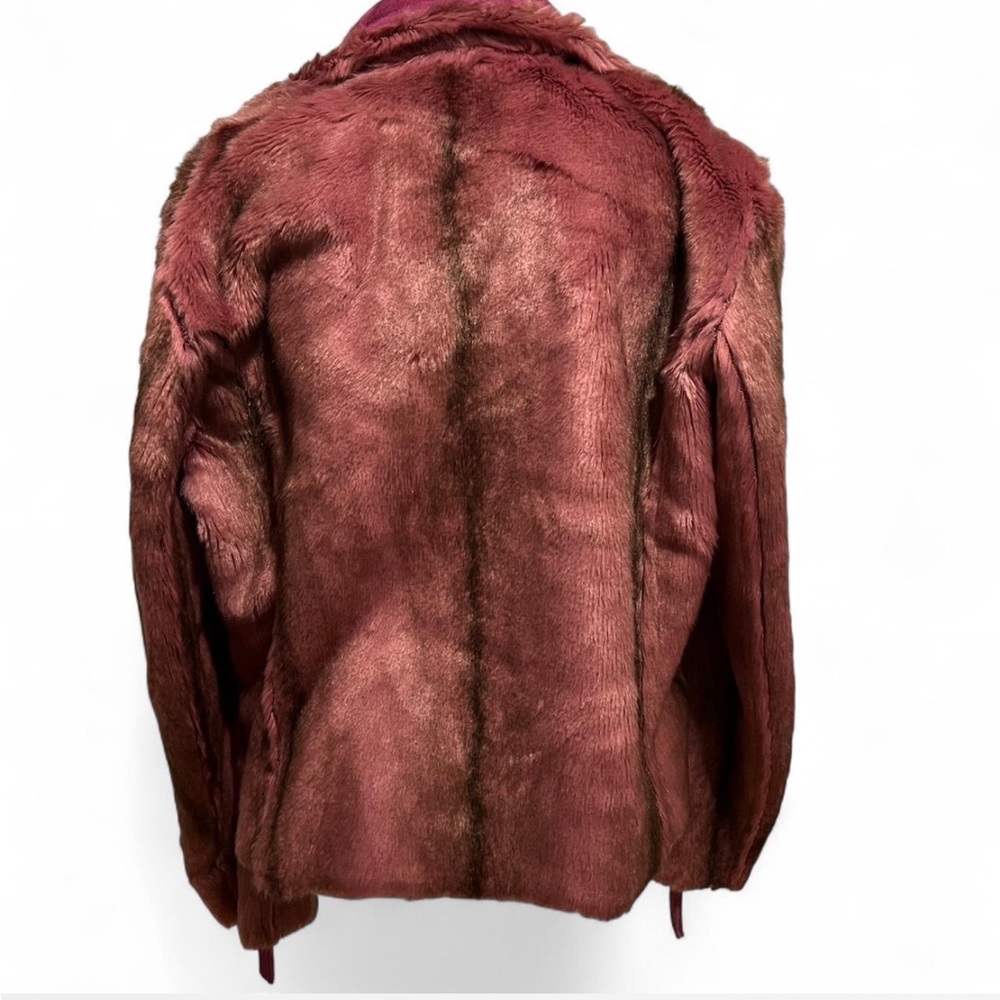 Vintage Pink Reversible Fur Jacket - Picture 4 of 8